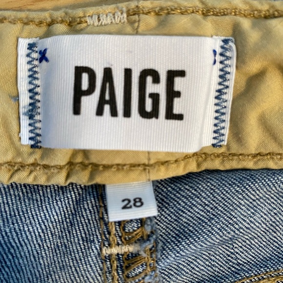 PAIGE~ Jimmy Jimmy Skinny Jeans Size 28 - Picture 5 of 6